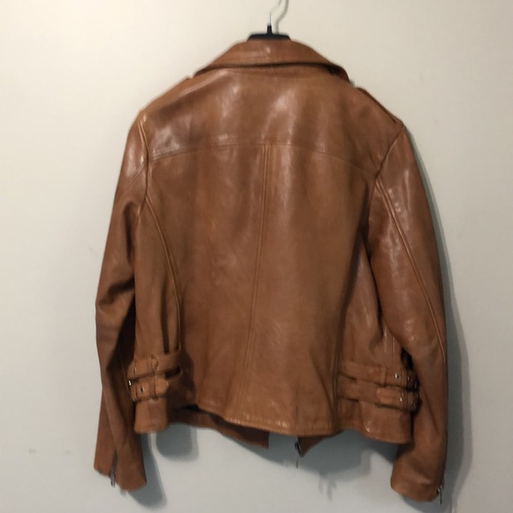 Vintage Wilsons Genuine Leather Moto Jacket - Picture 6 of 13